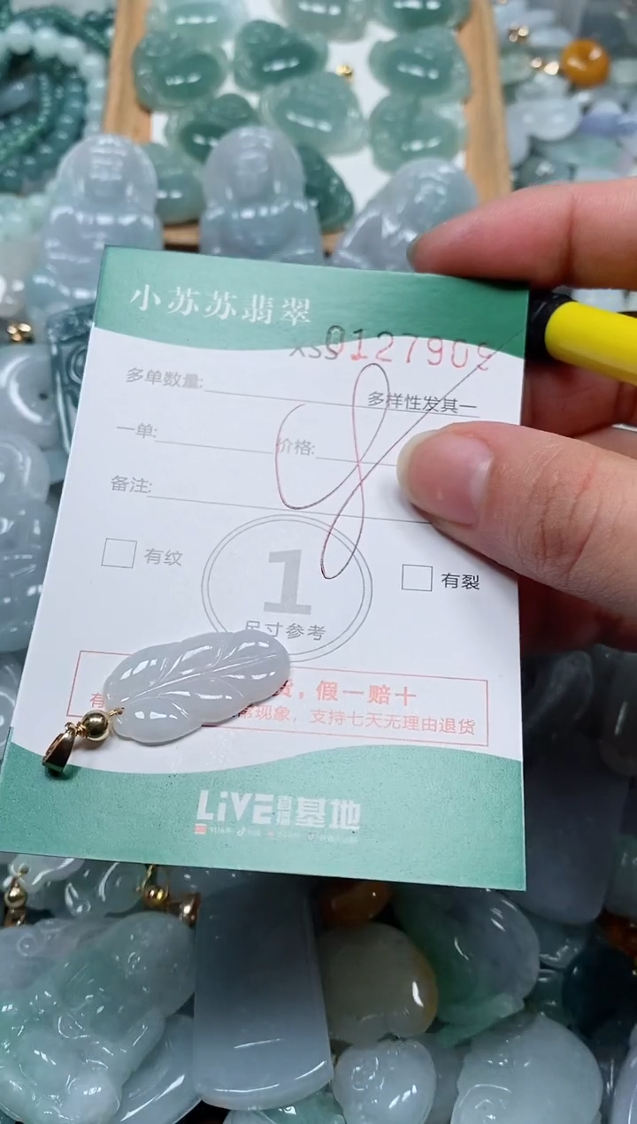 【闪购商品】翡翠颈饰未镶嵌闪购商品0127909