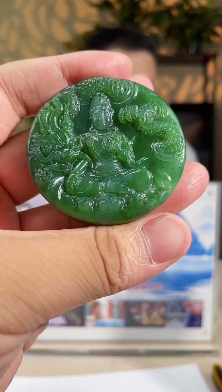 和田玉未镶嵌吊坠(不含链)多样性发货拍一发一