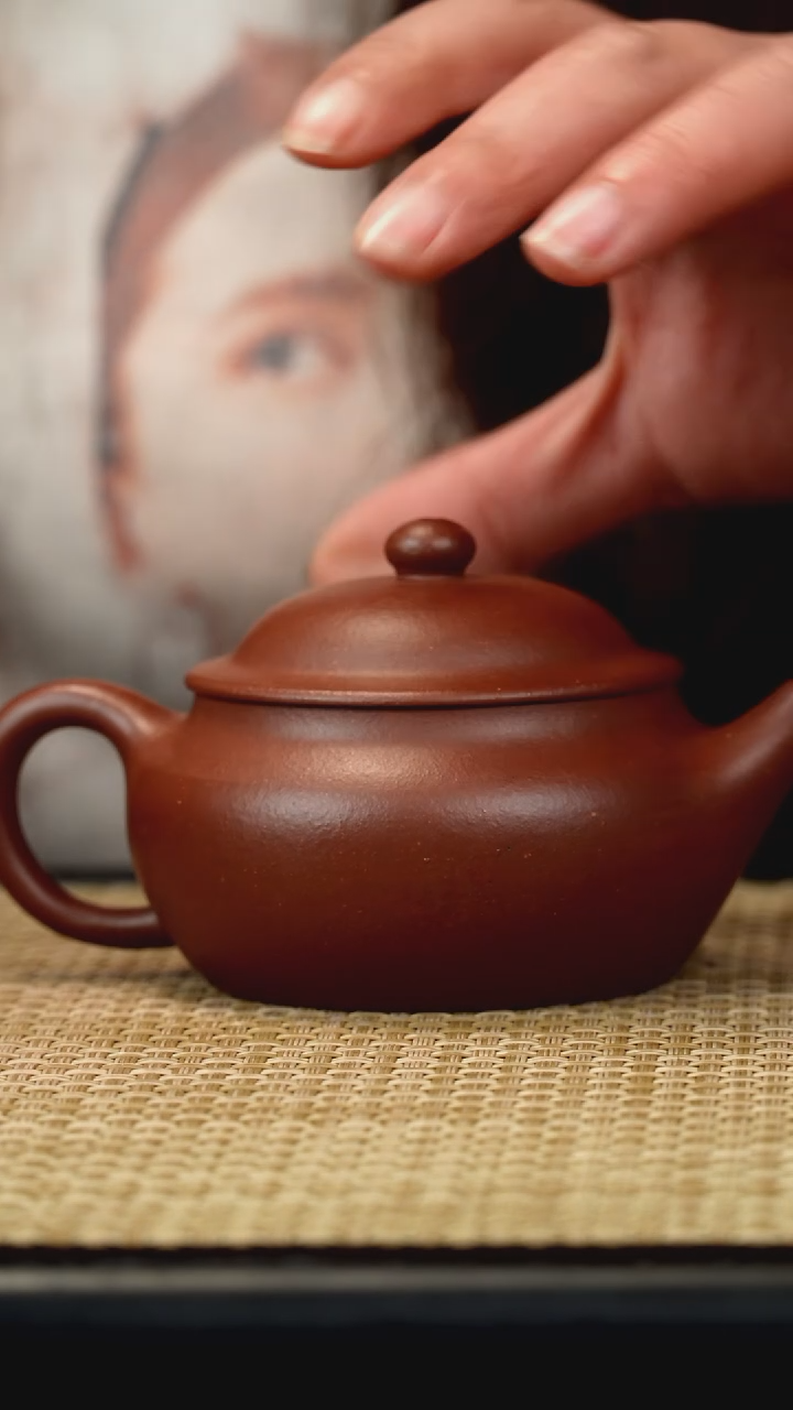 【闪购商品】紫砂茶壶底槽清碗玉150c