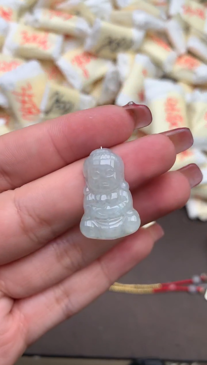 翡翠挂件未镶嵌—