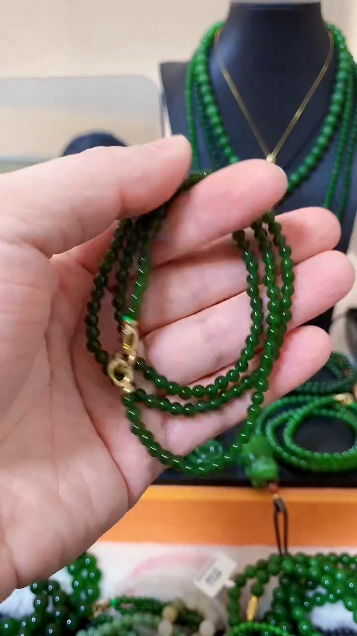 【闪购商品】和田玉（碧玉）项链未镶嵌4