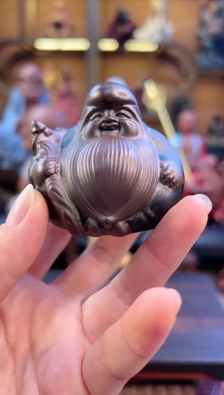 紫砂茶宠器闵紫砂茶宠摆件