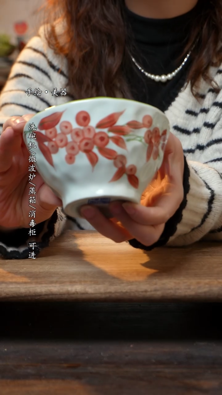 【闪购商品】陶瓷景德镇高温釉下彩食品级陶瓷碗