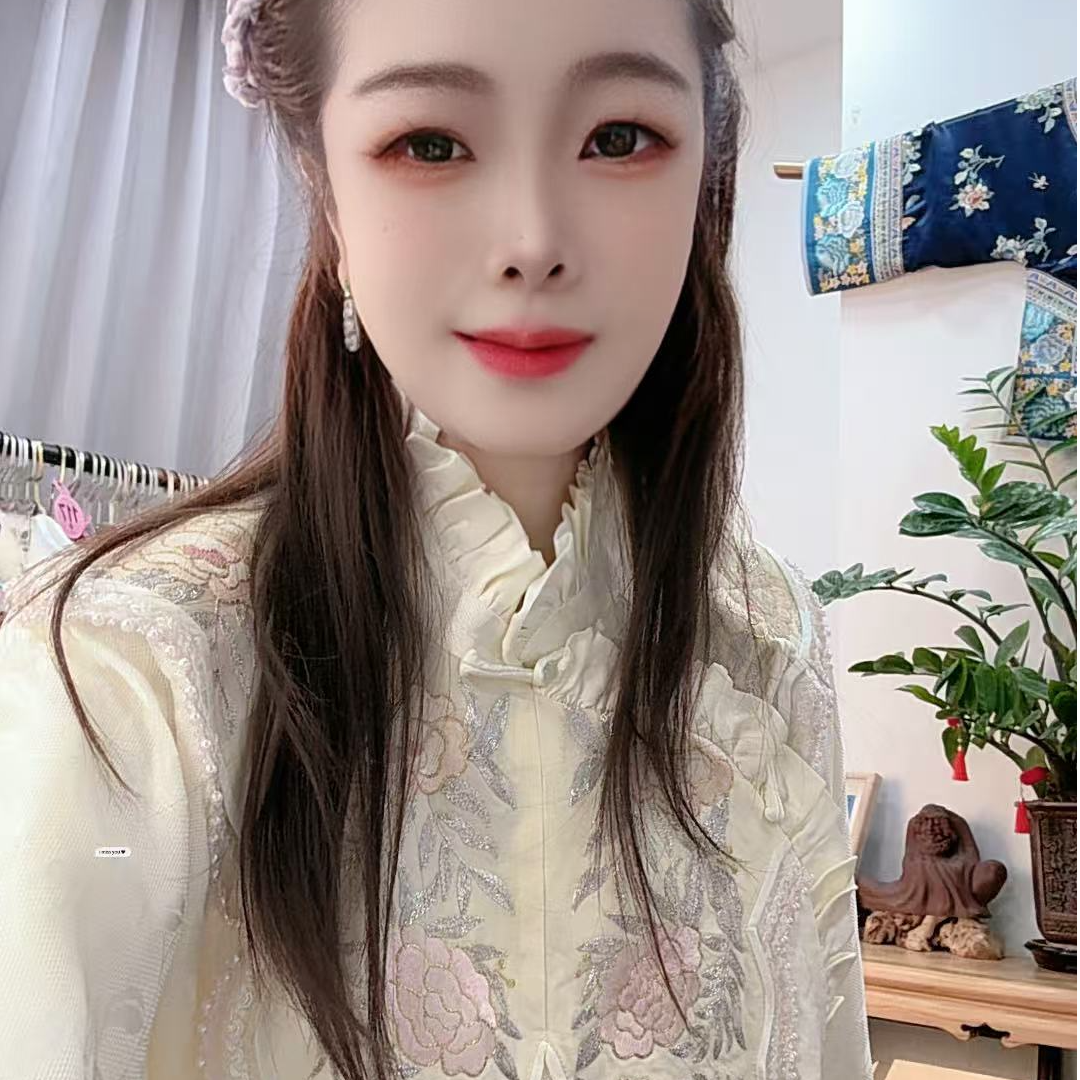 绣裳花原创设计真丝苏绣手工刺绣缂丝打籽绣百搭气质真丝对襟上衣