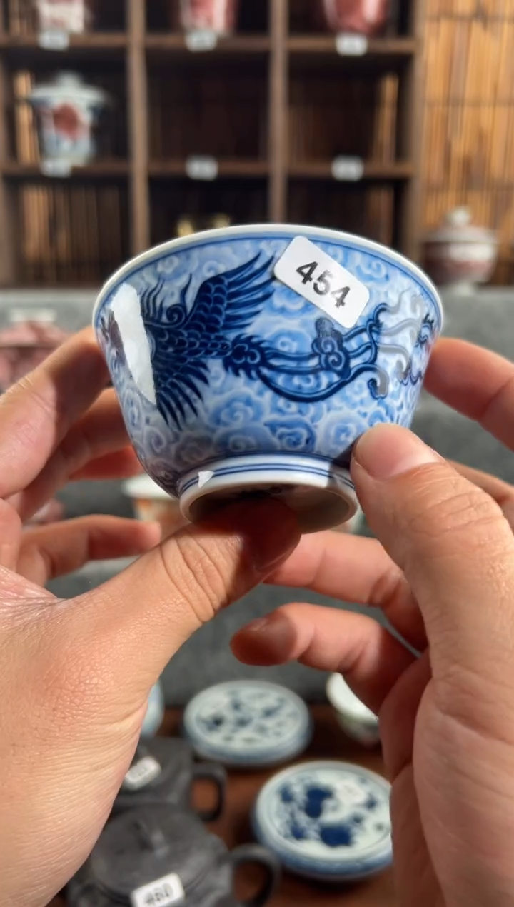 【闪购商品】454天禄言瓷手绘茶具