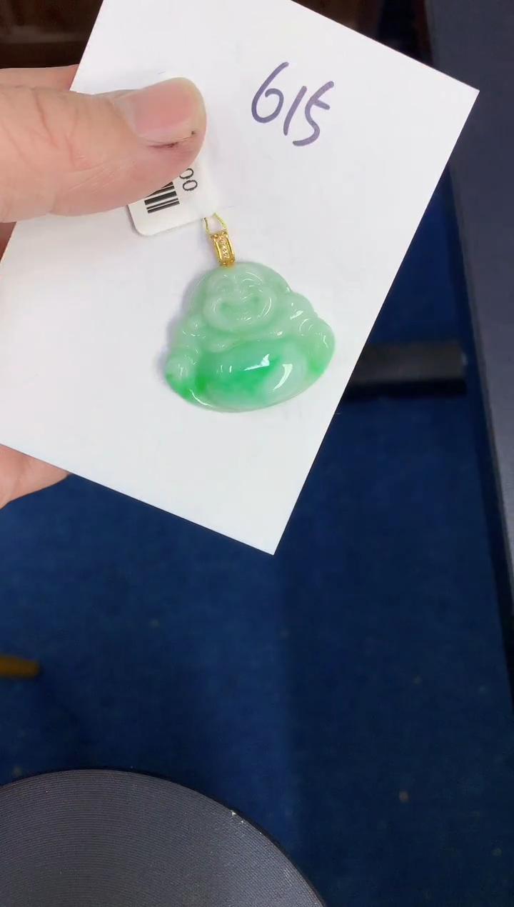 【闪购商品】翡翠颈饰18K金镶嵌0000000000
