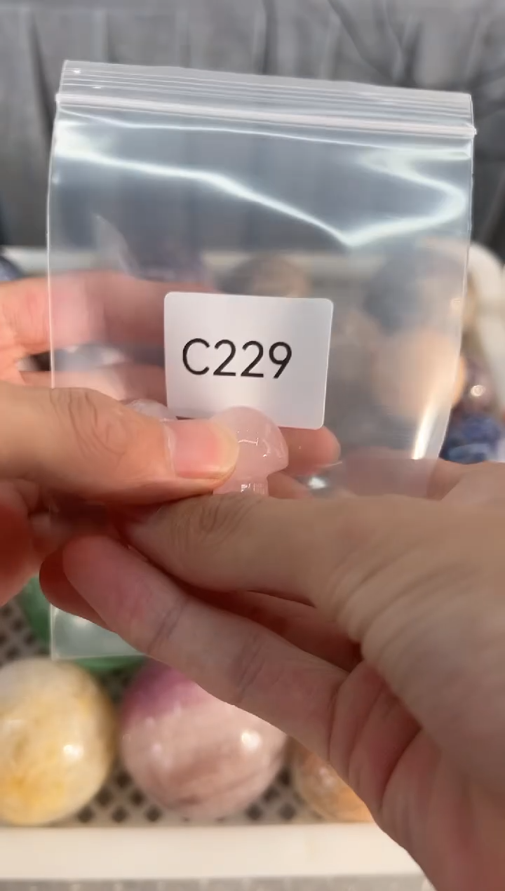 未镶嵌珠宝半成品水晶C229 拍一发二