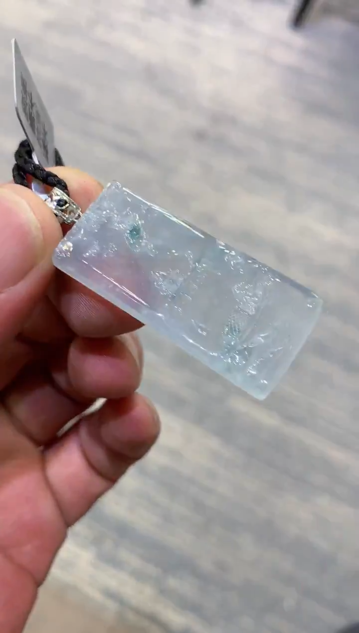 颈饰未镶嵌翡翠天然A货翡翠