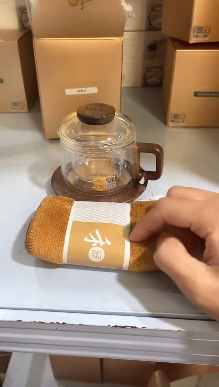 【闪购商品】禾器/臻雅杯/透明加茶巾。。