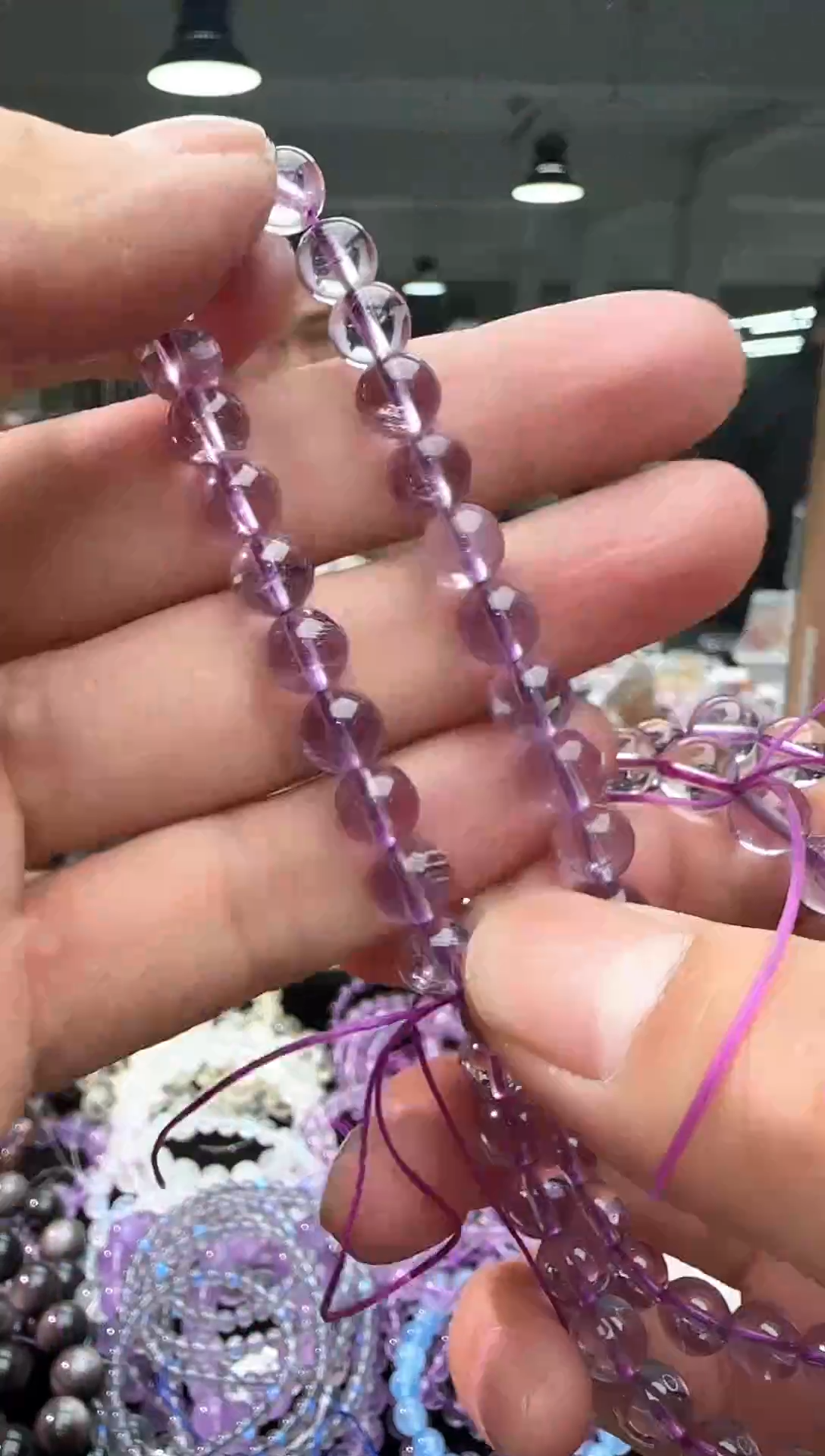 【闪购商品】水晶手链未镶嵌玻利维亚紫水晶
