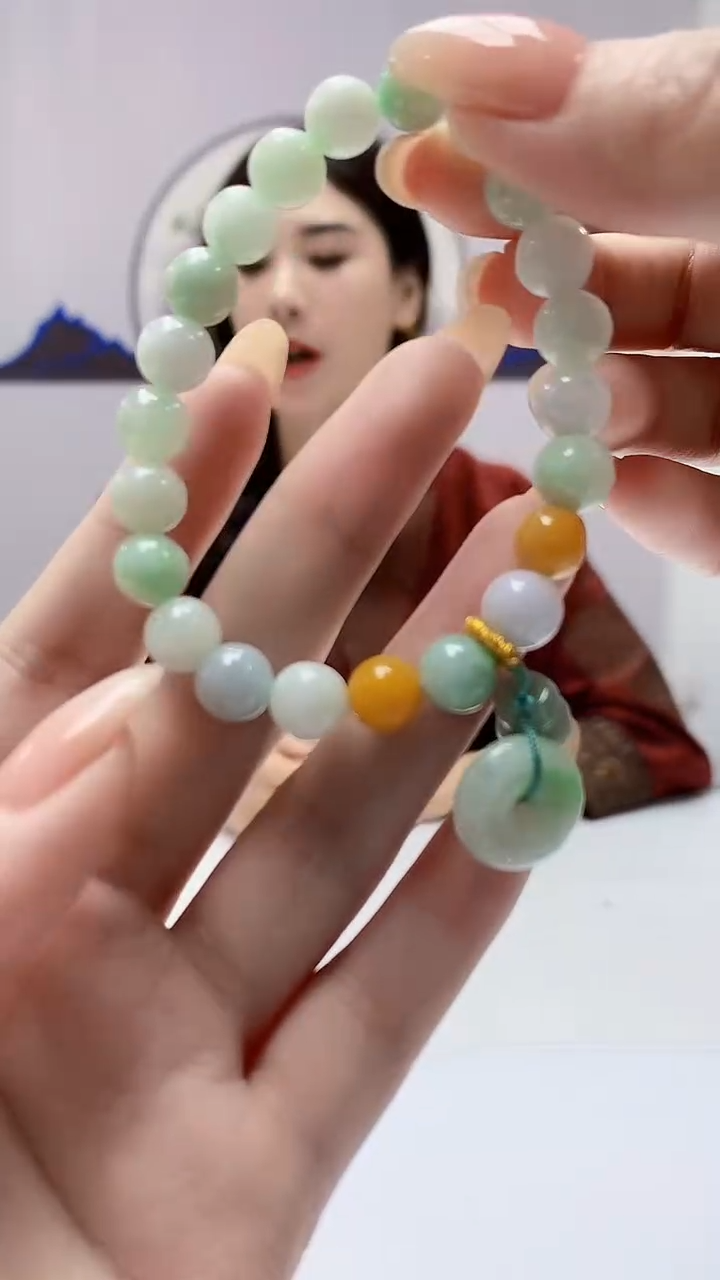 【闪购商品】翡翠颈饰未镶嵌4829DD-JJ手串1