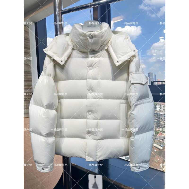 25冬季新款M家70周年羽绒服女单标雾面玛雅maya加厚连帽90白鸭绒