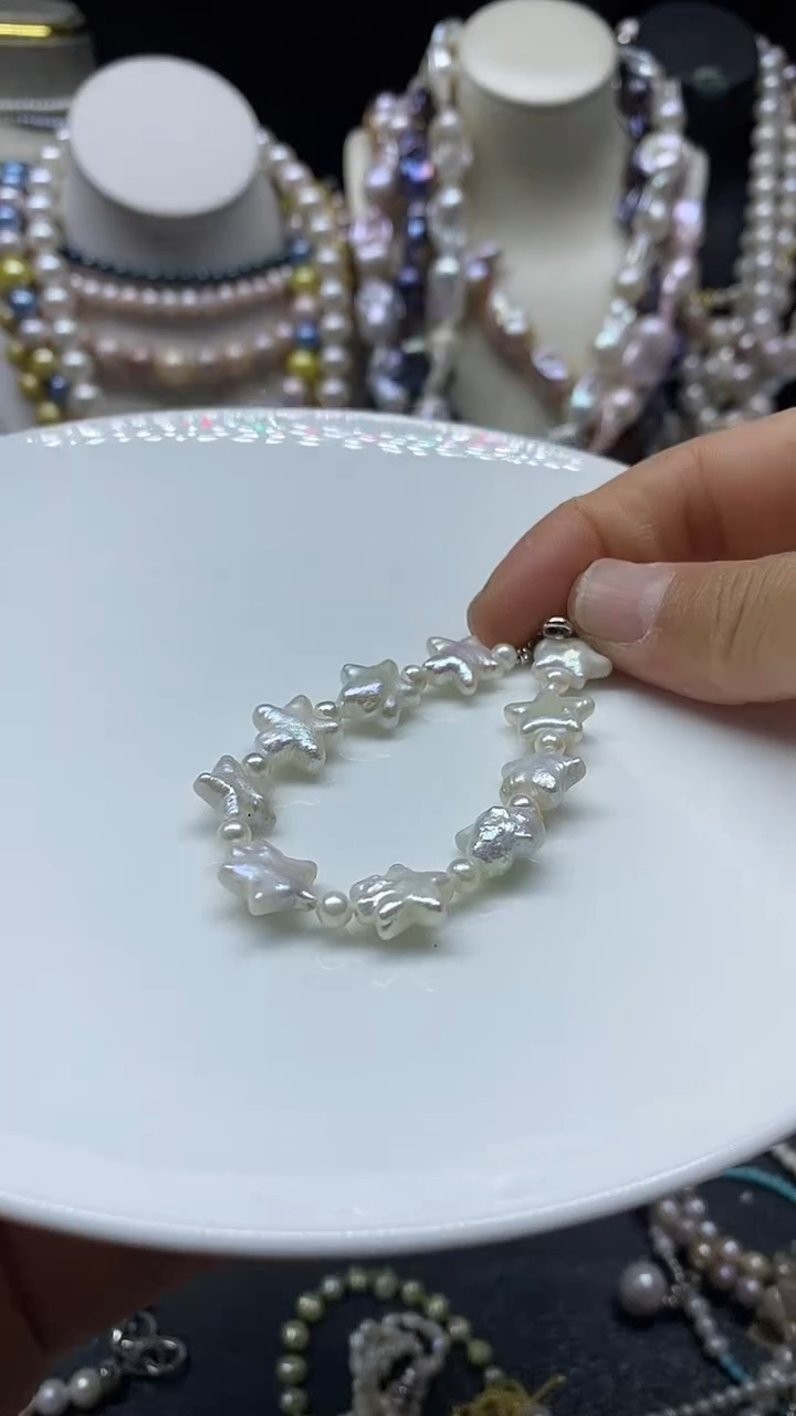 颈饰未镶嵌淡水珍珠多人手链