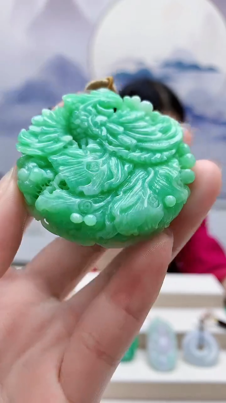 未镶嵌定制翡翠4812ry-毛货挂99