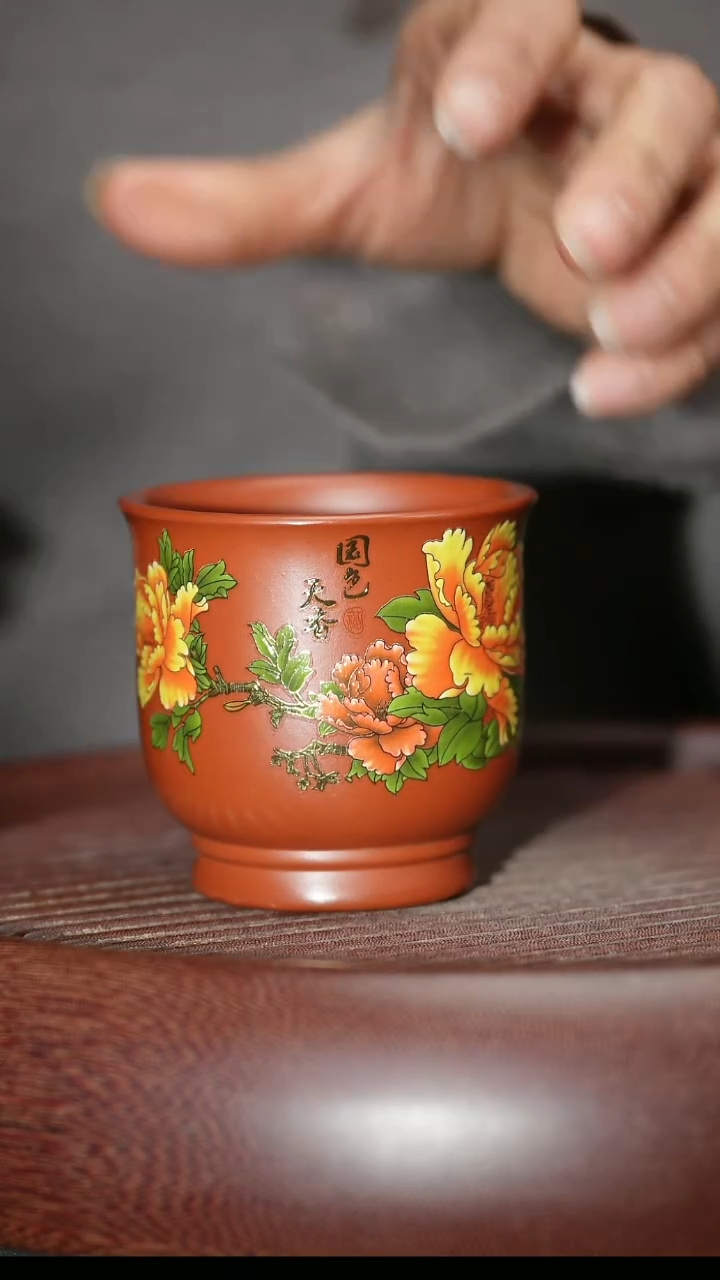 茶杯紫砂紫砂主人杯福利放漏