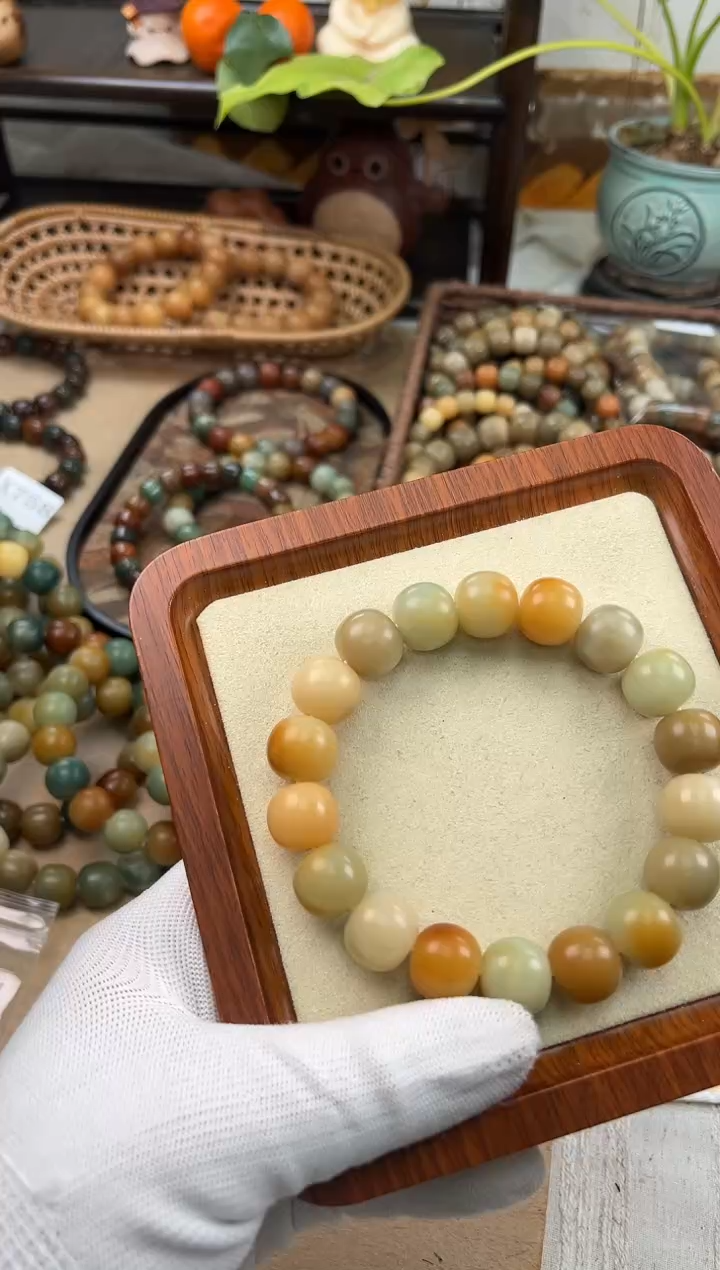 手串菩提根/象牙果x870干磨糖壳15