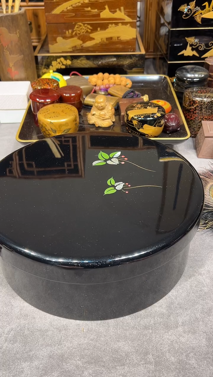 茶仓干漆大漆漆器大漆漆器