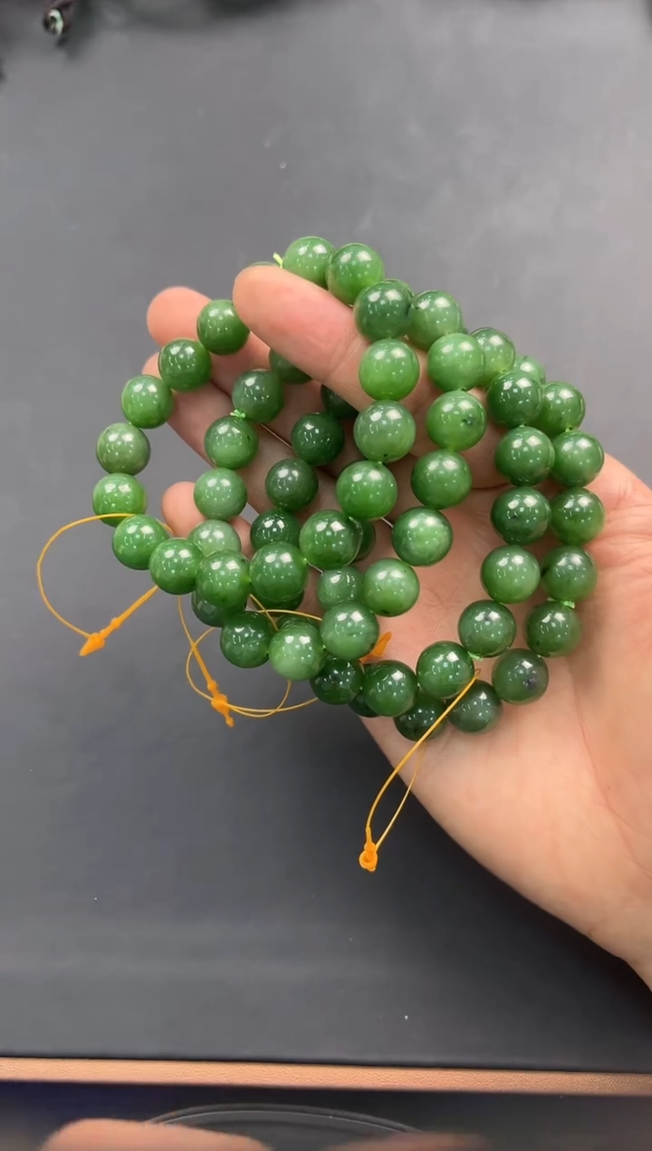 未镶嵌手串和田玉和田碧玉手串卡12微色差 多样性发其一