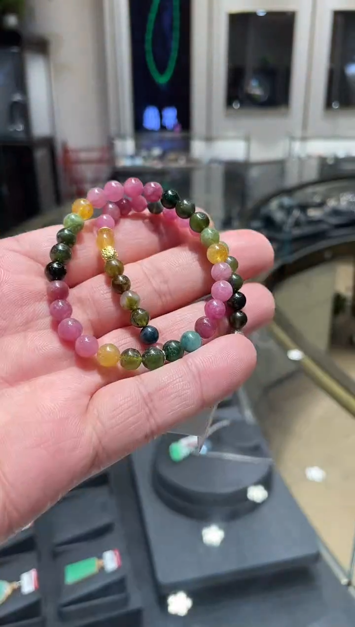【闪购商品】碧玺手链未镶嵌新年快乐