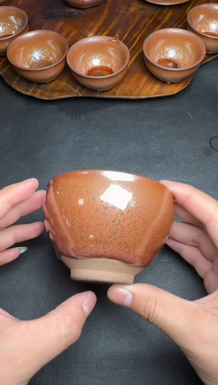 【闪购商品】茶盏陈远福红梅盏41