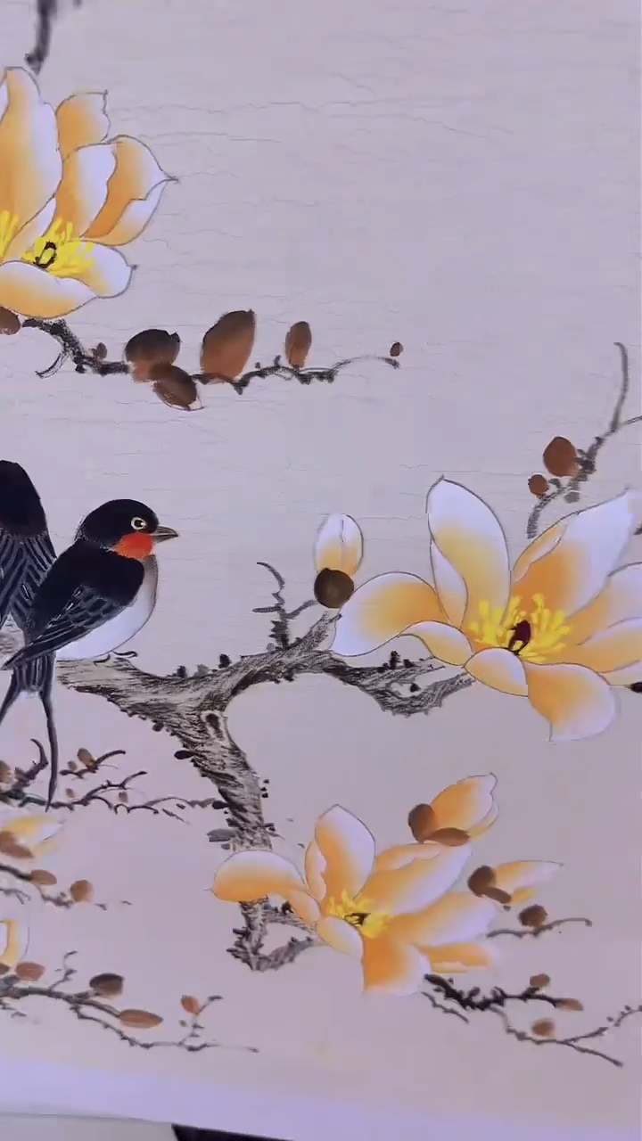 【闪购商品】国画司曼如手绘国画