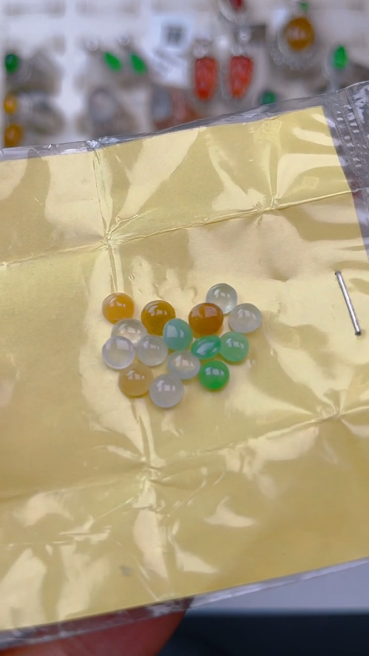 裸石翡翠天然翡翠蛋面54