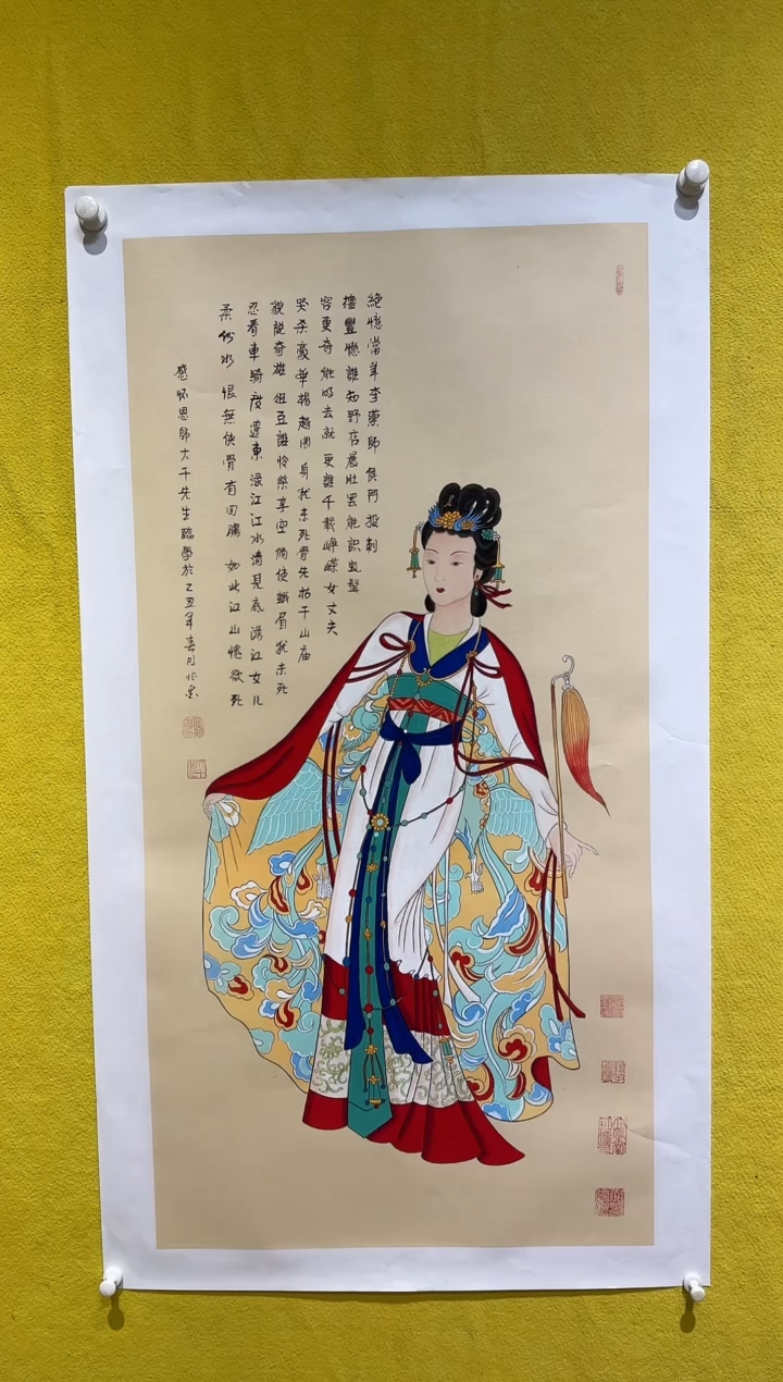 国画梁兆金/精品国画/8平尺