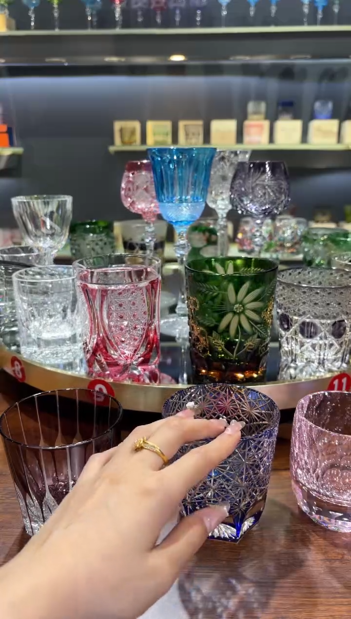 平底款水晶玻璃水晶钻杯活动 全场福利