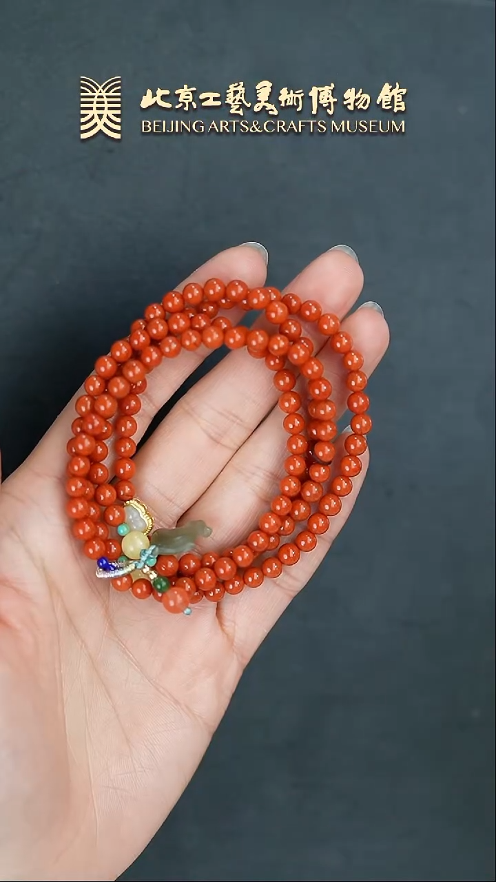 【闪购商品】南红玛瑙手串未镶嵌B0215GMD376瓦西南红手串