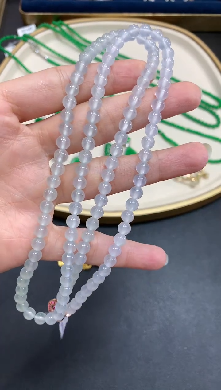 【闪购商品】翡翠项链未镶嵌A629|25000