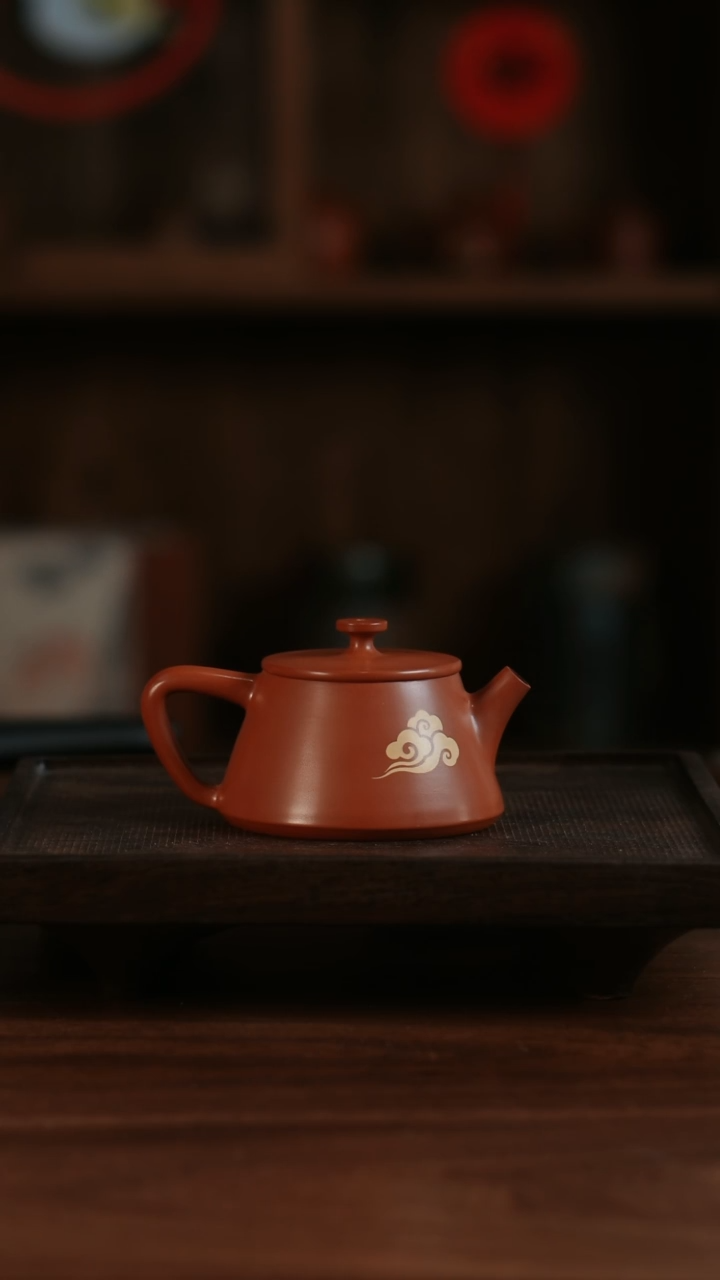 【闪购商品】二生陶作100cc祥云石瓢