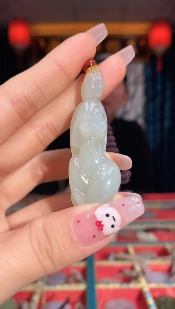 【闪购商品】和田玉颈饰未镶嵌玉美人