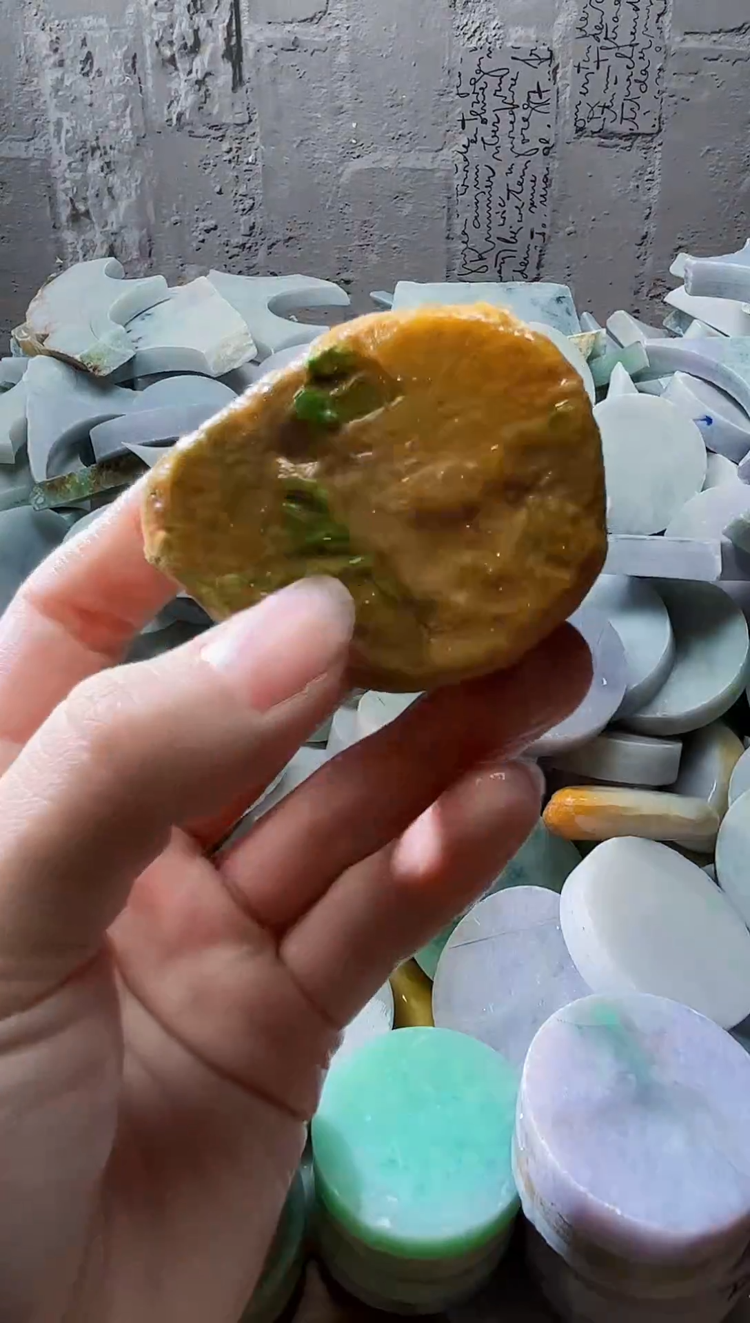 裸石翡翠天然翡翠A货玉 南 675