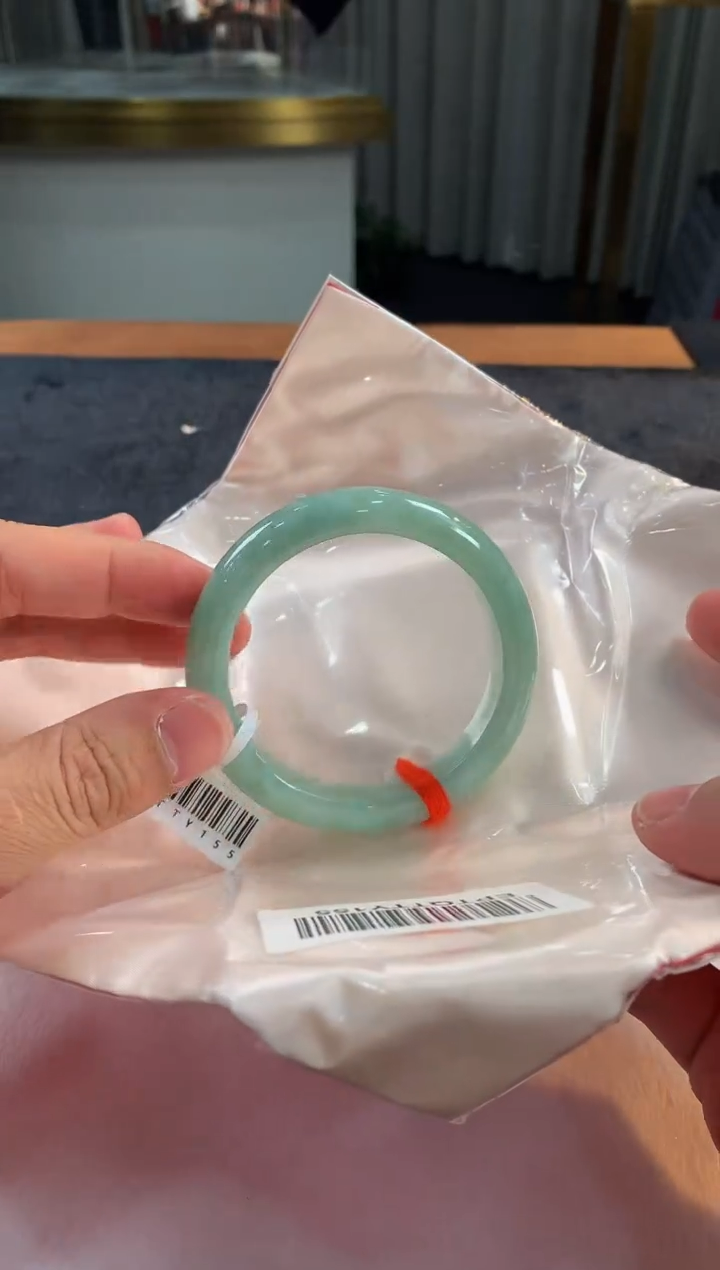 未镶嵌定制翡翠5082毛货不退不换 55-56圈