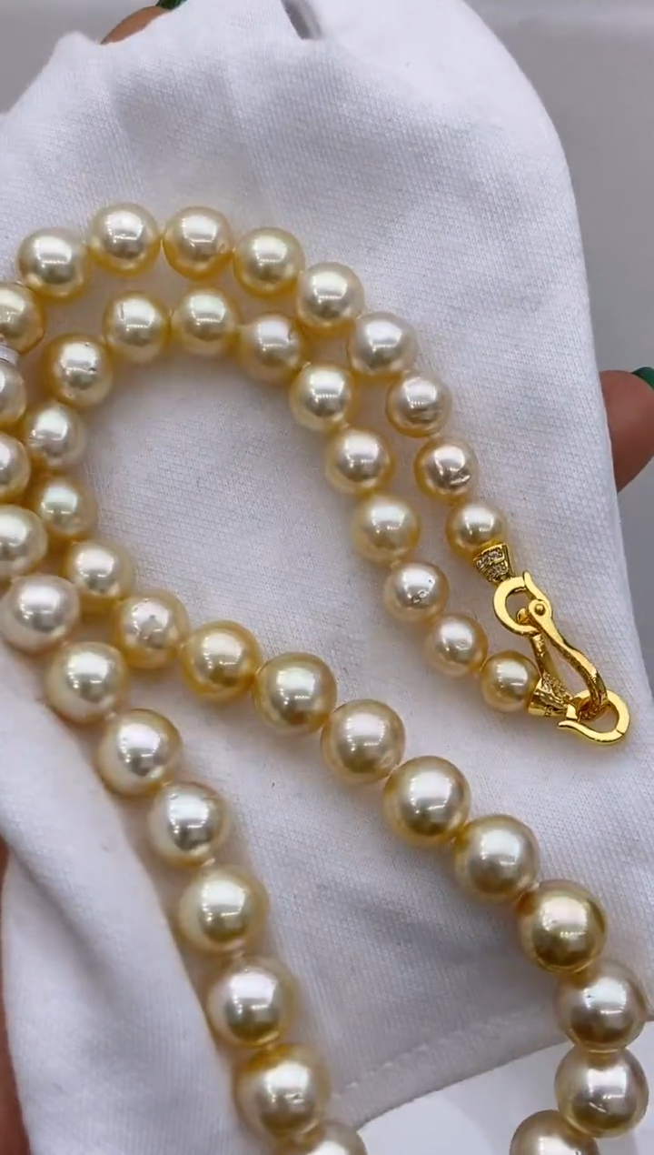 【闪购商品】海水珍珠项链未镶嵌115 7-10mm