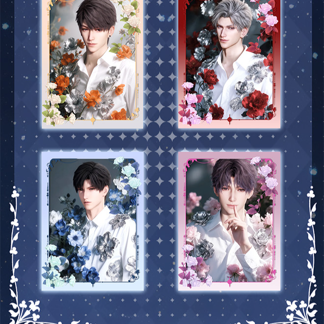 【恋与深空】撕撕乐 3弹 (30包起拆一直叠)  周边二创