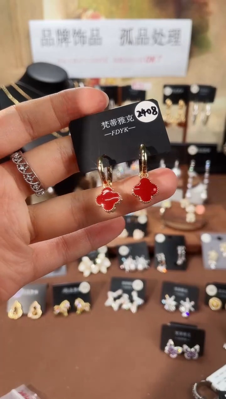 合金925银锆石梵2408