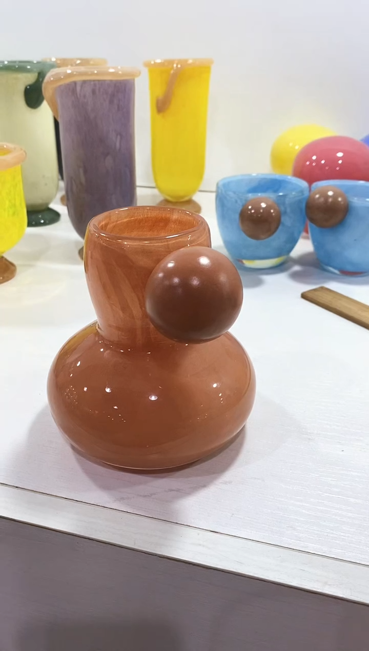 慕忆家手作琉璃花瓶