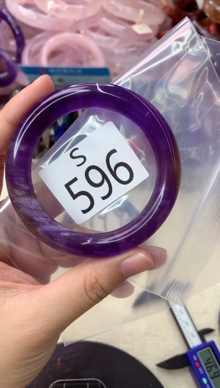 未镶嵌手镯水晶S596-53