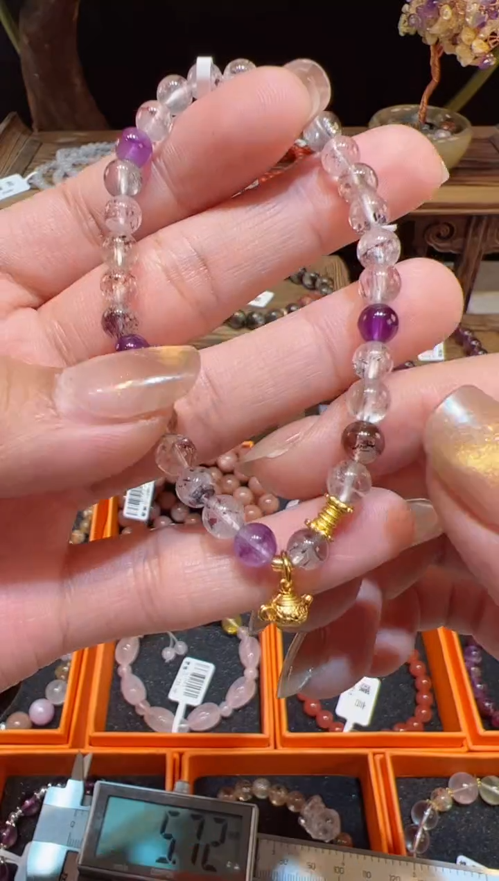 【闪购商品】水晶手绳未镶嵌@@手饰