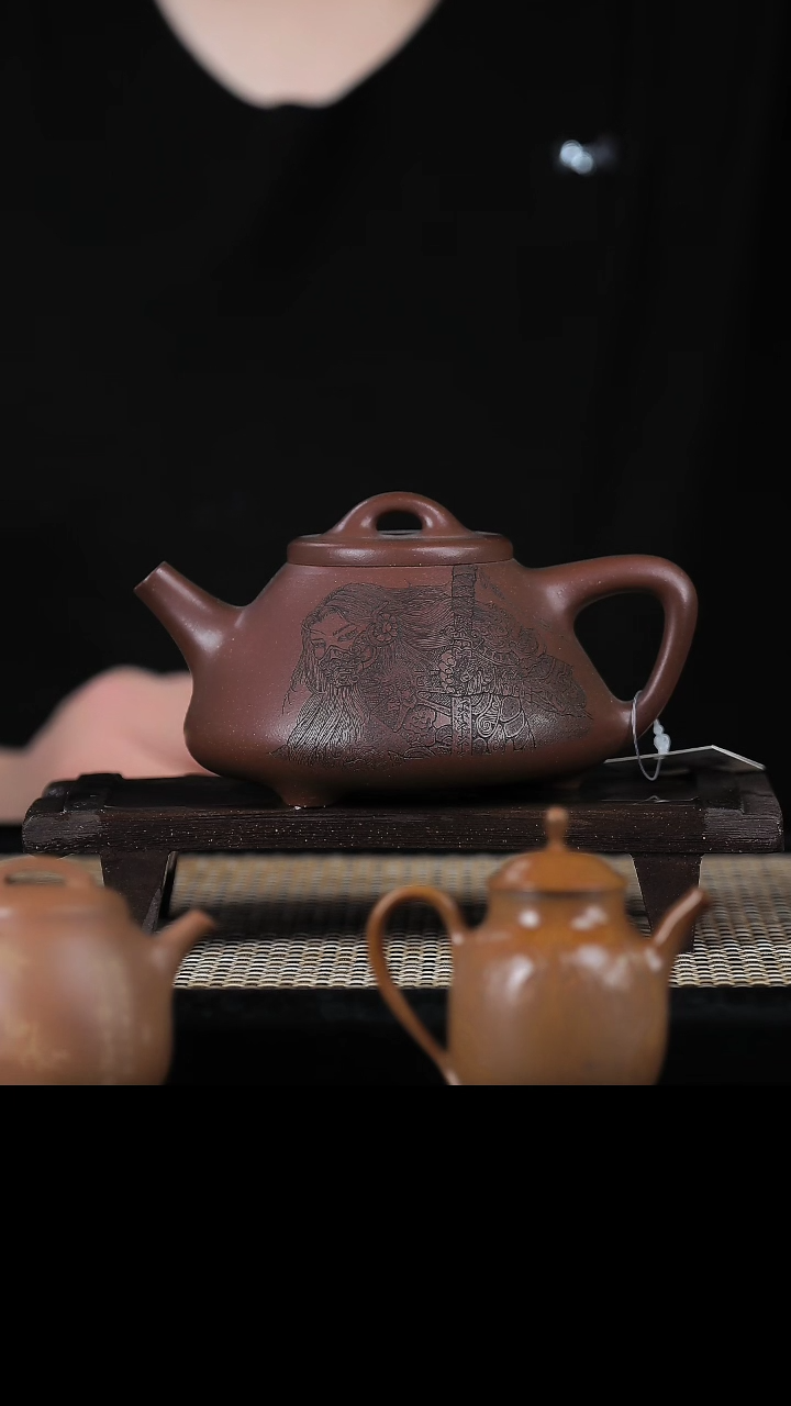 【闪购商品】子冶石瓢 底槽清 范文靓刻绘 270cc