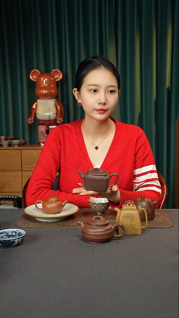 【闪购商品】紫砂茶壶四方如意