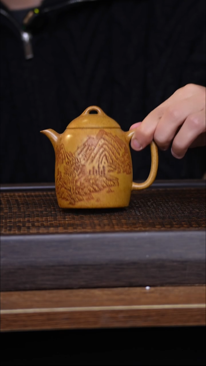 茶壶紫砂宜兴手工原矿紫砂壶001
