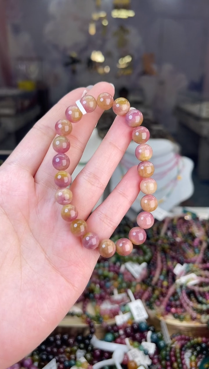 【闪购商品】碧玺/未镶嵌8mm+碧玺单圈多样性发货