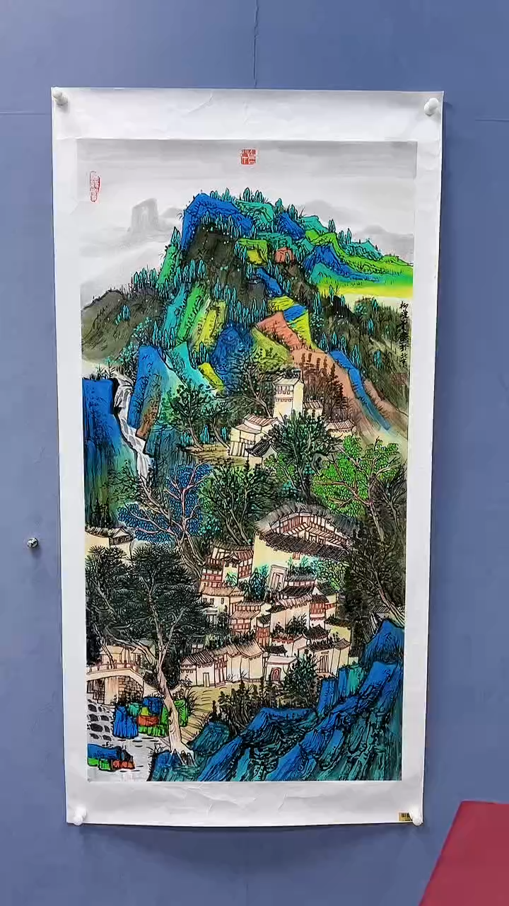 【闪购商品】绘画柳晓叶绘画8平尺山水