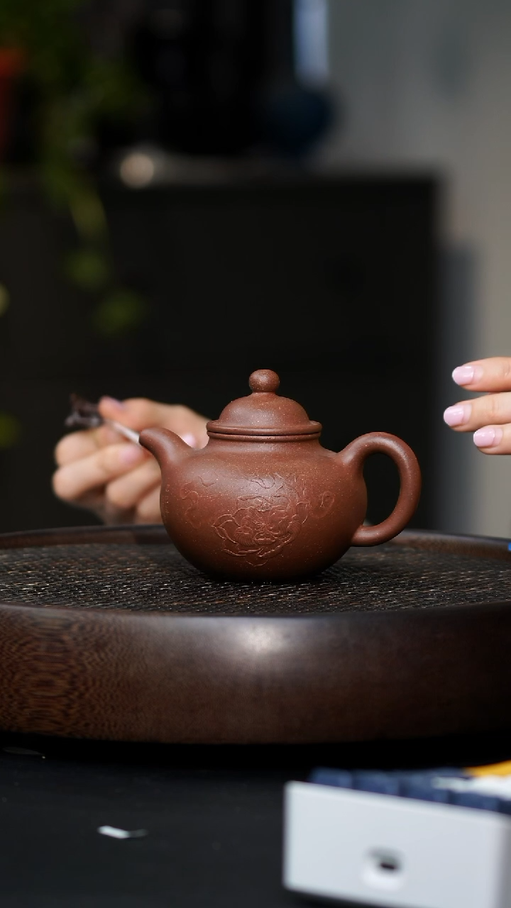 海****.JCY-0357掇球.听荷-紫泥-205cc