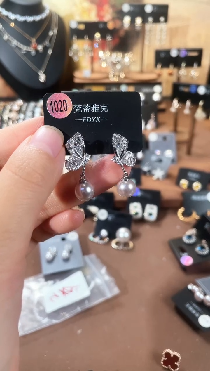 合金925银锆石梵1020