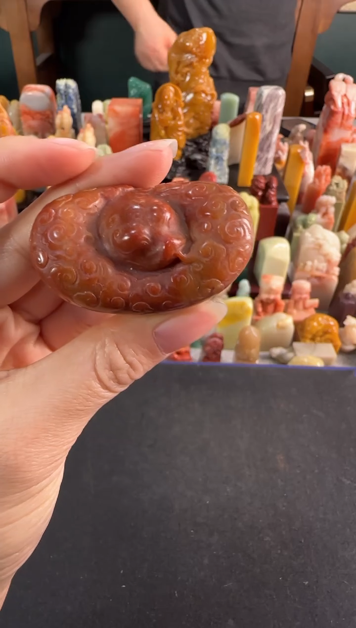 【闪购商品】青田石印石5580包两字