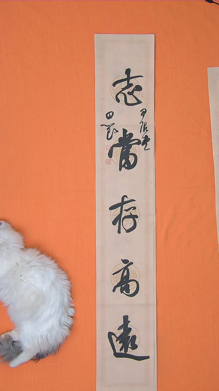 【闪购商品】书法路思良纯手写精品作品 138*23