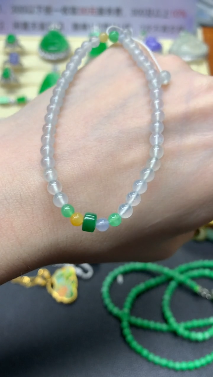 【闪购商品】翡翠手串未镶嵌手串|1800+180